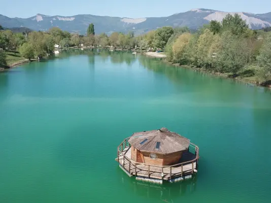 Le Lac Bleu à Châtillon-en-Diois